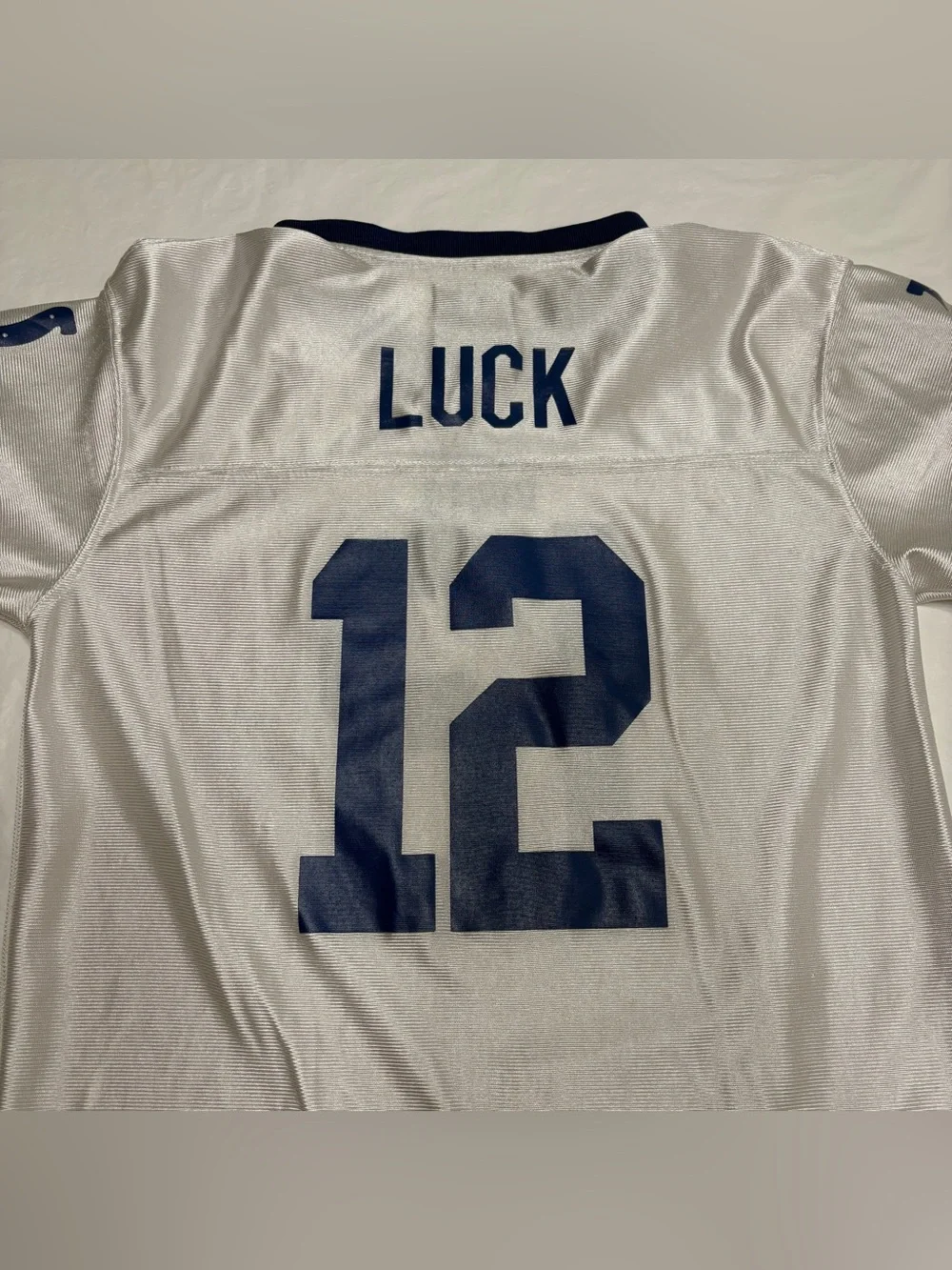 NFL Indianapolis Colts Andrew Luck #12 White Jersey Youth Large 10/12